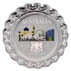 2022 Chad 6 gram World Landmarks - Australia Bottle Cap Proof Silver Coin .999 Fine (In Cap)