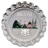 2022 Chad 6 gram World Landmarks - Brazil Bottle Cap Proof Silver Coin .999 Fine (w/Box)