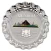 2022 Chad 6 gram World Landmarks - Mexico Bottle Cap Proof Silver Coin .999 Fine (In Cap)