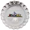 2022 Chad 6 gram World Landmarks - Switzerland Bottle Cap Proof Silver Coin .999 Fine (In Cap)