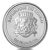 2022 Congo 1 oz Silverback Gorilla 500 Francs Silver Coin .999 Fine