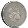 2022 Cook Islands 1 oz Silver Untrapped Coin Antiqued .999 Fine (w/Box & COA)