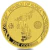 2022 South Korea 1 oz Tiger Gold Medal BU (w/Box & COA)
