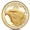 2022-W 1/10 oz $5 Proof Gold American Eagle (w/Box & COA)