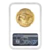 2022 W 1 oz $50 Burnished Gold American Eagle NGC MS 70 Advance Releases (Norris Sign)