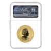 2023 1 oz Gold Lunar Rabbit Australian Perth Mint NGC MS 70 FDOI