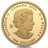 2023 Canada 1 oz Proof Gold De Beers Ideal Heart Diamond Coin