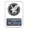 2023-W 1 oz Proof Silver American Eagle NGC PF 70 FDOI (Castle)