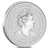 Box of 100 - 2024 1/2 oz Silver Lunar Dragon BU Australian Perth Mint