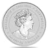 2024 1 oz Colorized Silver Lunar Red Dragon Coin Perth Mint