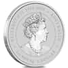 Roll of 20 - 2024 1 oz Colorized Lunar White Dragon Silver Coin BU Perth Mint