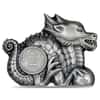 2024 1 oz Silver Lunar Year of The Dragon Shaped Coin Mongolia