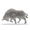 2024 Chad 1 oz Silver Multifaceted Bull Shaped Coin .999 Fine