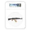2024 Chad 2 oz Silver Assault Rifle Black & Gold NGC MS 70 ER One of First 100