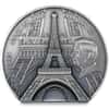 2024 Cook Islands 5 oz Silver Eiffel Tower Coin .9999 Fine