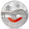 2024 Palau 1 Kilo Proof Silver Tiffany Art Metropolis Seoul Coin
