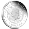 2025 1 oz Proof Silver Lunar Snake Opal Coin Australian Perth Mint