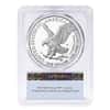 2025-W Laser Engraved Privy 1 oz Proof Silver American Eagle PCGS PF 69 FS