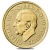 Tube of 25 - 2027 Great Britain 1/10 oz Gold Britannia Coin BU