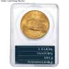 $20 Gold Double Eagle Saint Gaudens PCGS MS 63 Rattler Holder (Random Year)