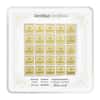 25 x 1 gram Geiger Original Square Gold Bar Multicard .9999 Fine (In Assay)