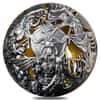 2021 2 oz Silver Heaven and Hell Spherical Coin Samoa .999 Fine (w/Box & COA)