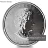 1 oz Silver Royal Canadian Mint $5 Coin Random Design (Milky, Cull, Damaged, Circulated, Cleaned)