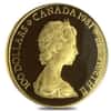 1981 Canada 1/2 oz Proof Gold $100 National Anthem Commemorative Coin