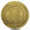 2 Escudos Spain Charles III Gold Coin AGW .1961 oz Avg Circ (1773 - 1779, Random Year)