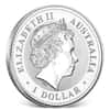 2006 1 oz Silver Lunar Dog BU Australian Perth Mint (Series I)