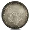 1 oz Silver American Eagle BU Dramatic Toning (Random Year)