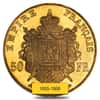 50 Francs French Gold Napoleon III AGW .4667 oz Avg Circ (1855-1868, Random Year) 
