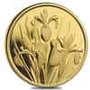 2006 Canada 1.125 oz $350 Blue Flag/Iris Versicolor Proof Gold Coin .99999 Fine (In Cap)