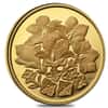 2008 Canada 1.125 oz $350 Purple Saxifrage Proof Gold Coin .99999 Fine (w/Box & COA)