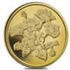 2011 Canada 1.125 oz $350 Mountain Avens Proof Gold Coin .99999 Fine (w/Box & COA)