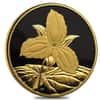 2003 Canada 1.22 oz $350 White Trillium Proof Gold Coin .99999 Fine (w/Box & COA)