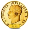 40 Lire Italy Napoleon I Gold Coin Avg Circ AGW .3734 oz (Random Year, 1807-1814) 
