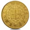 10 Lire Italy Vittorio Emanuele II Gold Coin Avg Circ AGW .0933 oz (Random Year, 1863-1865)