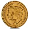 1953 Luxembourg 20 Francs Royal Wedding Gold Coin BU AGW .1867 oz