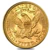 1895 $5 Liberty Head Half Eagle Gold Coin NGC MS 62