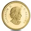 2012 1/25 oz Gold Canadian Cariboo Gold Rush 50 Cents Proof Coin .9999 Fine (w/Box & COA)