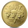 2005 Canada $50 60th Anniv of the End of The WWII 12 gram 14 K Gold Coin (w/Box & COA)