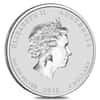 2016 2 oz Silver Lunar Year of The Monkey BU Australian Perth Mint In Cap