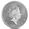 2020 Great Britain 10 oz Silver Queen's Beasts (Falcon) Coin .9999 Fine BU In Cap