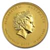 2009 1/4 oz Gold Lunar Year of the Ox Perth Mint Series II Colorized (In Capsule)