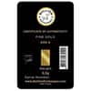 1/2 Gram Bullion Exchanges "BULL vs BEAR" Istanbul Gold Refinery (IGR) .9999 Gold Bar (In Assay) 