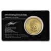 2015 1 oz Canadian Gold Maple Leaf $50 .9999 Fine Gold (In Assay Card)