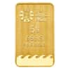 5 gram Britannia Gold Bar Henna Design .9999 Fine (In Assay)