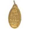 5 gram Gold PAMP Suisse Lady Fortuna Oval Pendant (Scruffy)