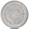 5 oz Silver Aztec Calendar Round .999 Fine